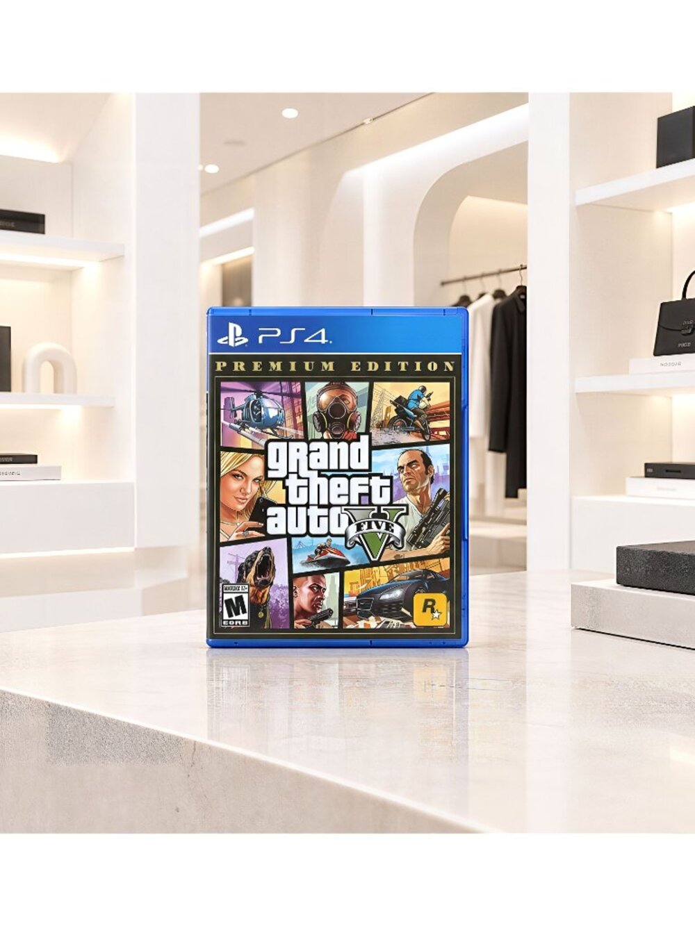 Title: Grand Theft Auto V GTA 5 Premium Edition PS4